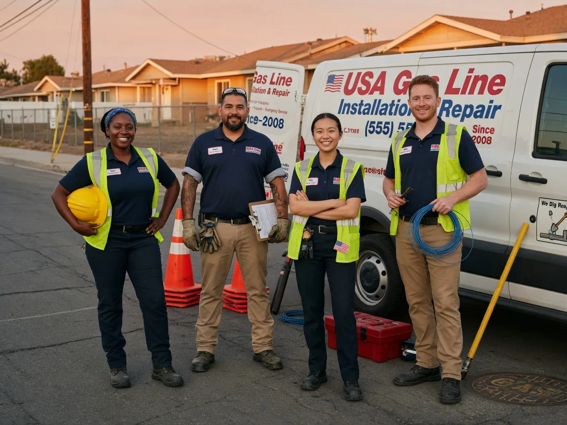 Gas Line Installation company in Middle Point, OH